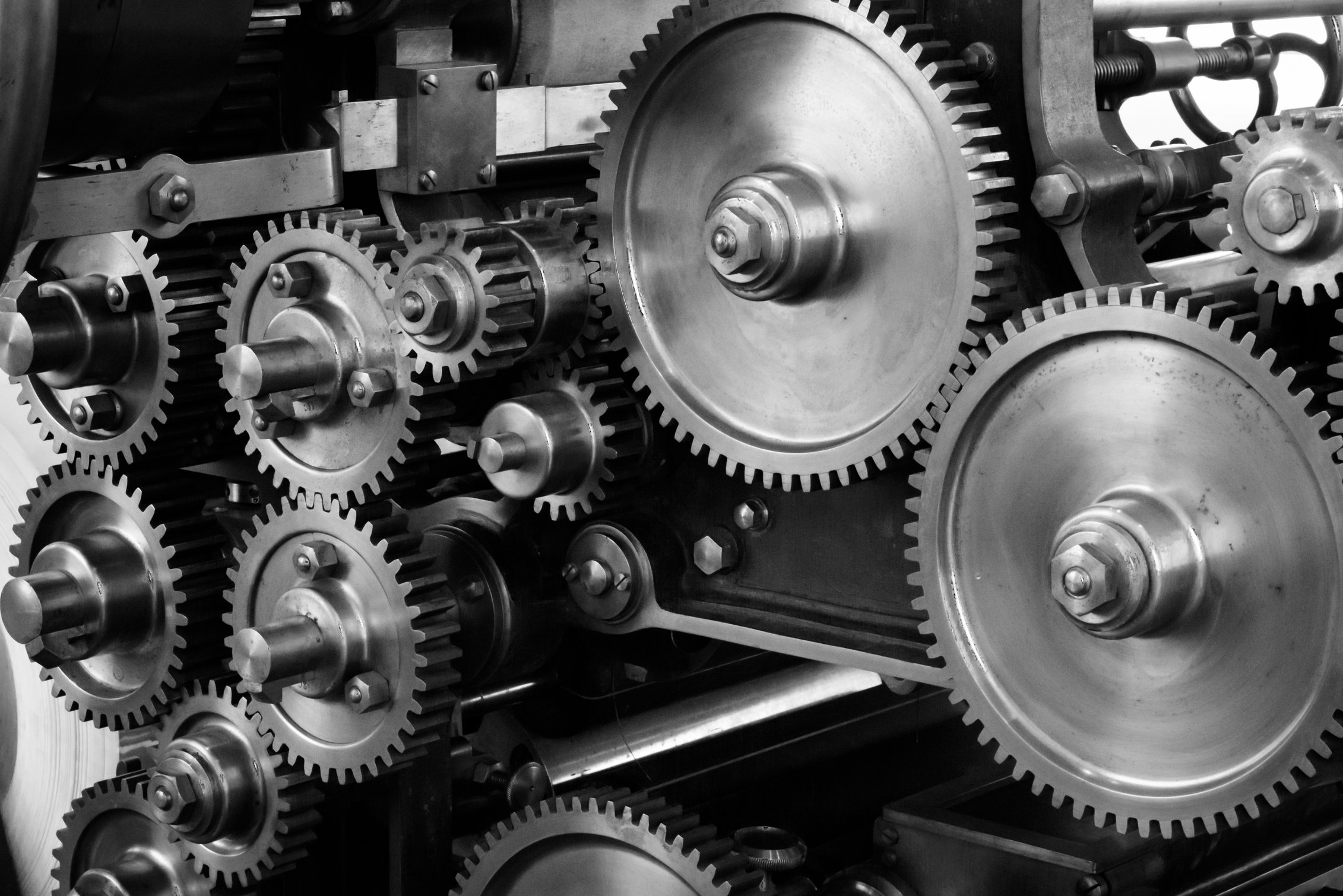 Mechanical Machinery Cogwheels